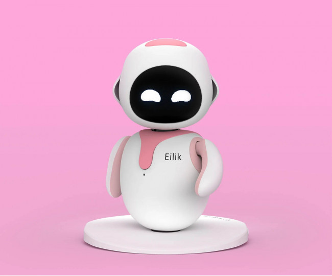 Робот Eilik інтерактивний вихованець для дому Color: Pink, Mint